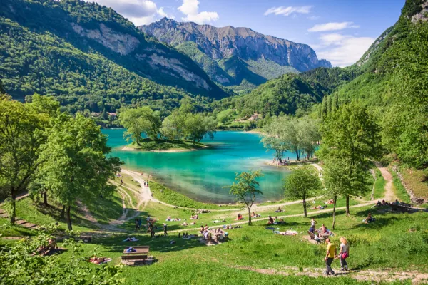 Vandring Gardasjön