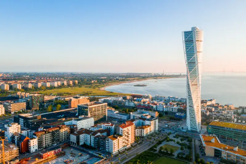 Malmö och Köpenhamn