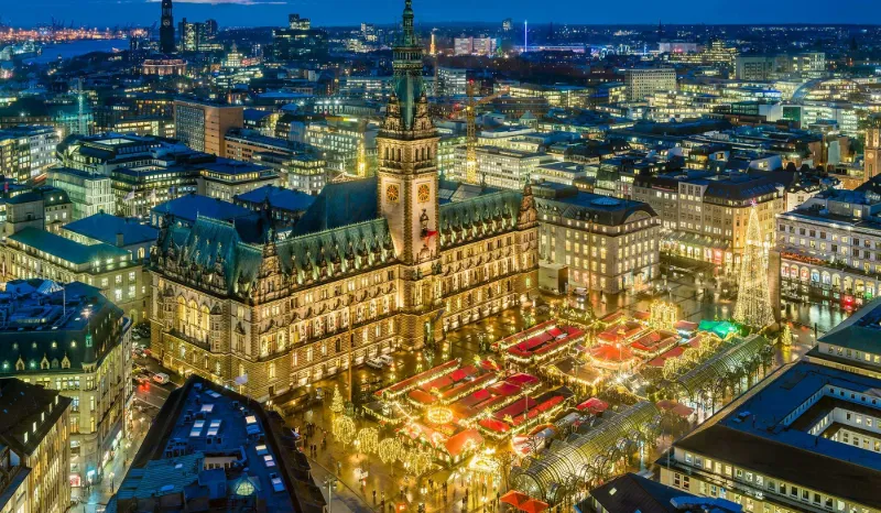 Lübeck och Hamburg Julmarknad - 4 dagar