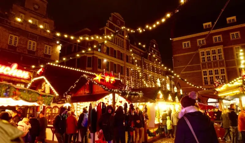 Husum och Flensburg Julmarknad
