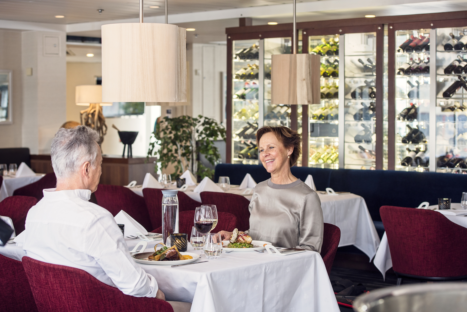 Middag i Kysten à la carte på MS Nordnorge